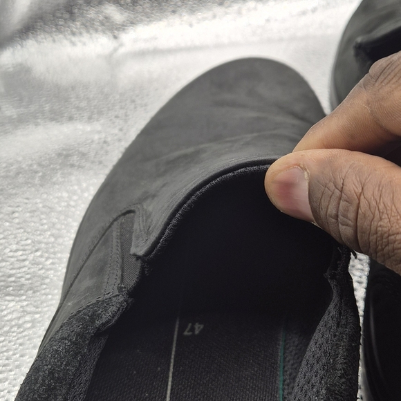 ECCO Men’s Black Leather Slip-On Shoes Size 47 (13 US) - Picture 8 of 8